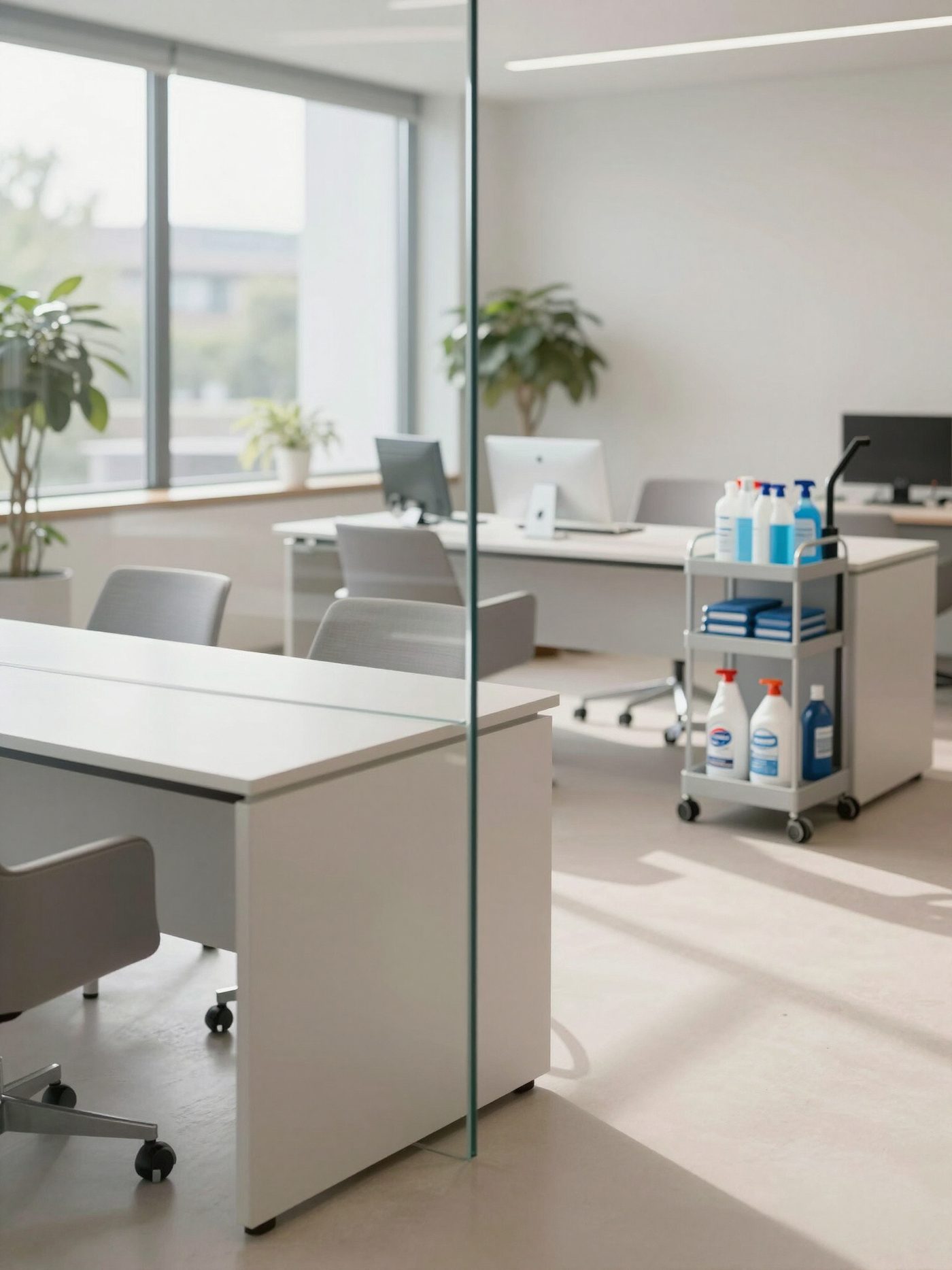 Bureaux professionnels entretenus par Éclat Nettoyage Pays Basque